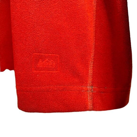 REI Fleece Pullover in Burnt Red Size Men's Large - Picture 4 of 7